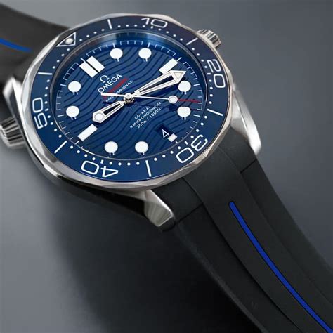 omega seamaster strap options|replacement strap for Omega Seamaster.